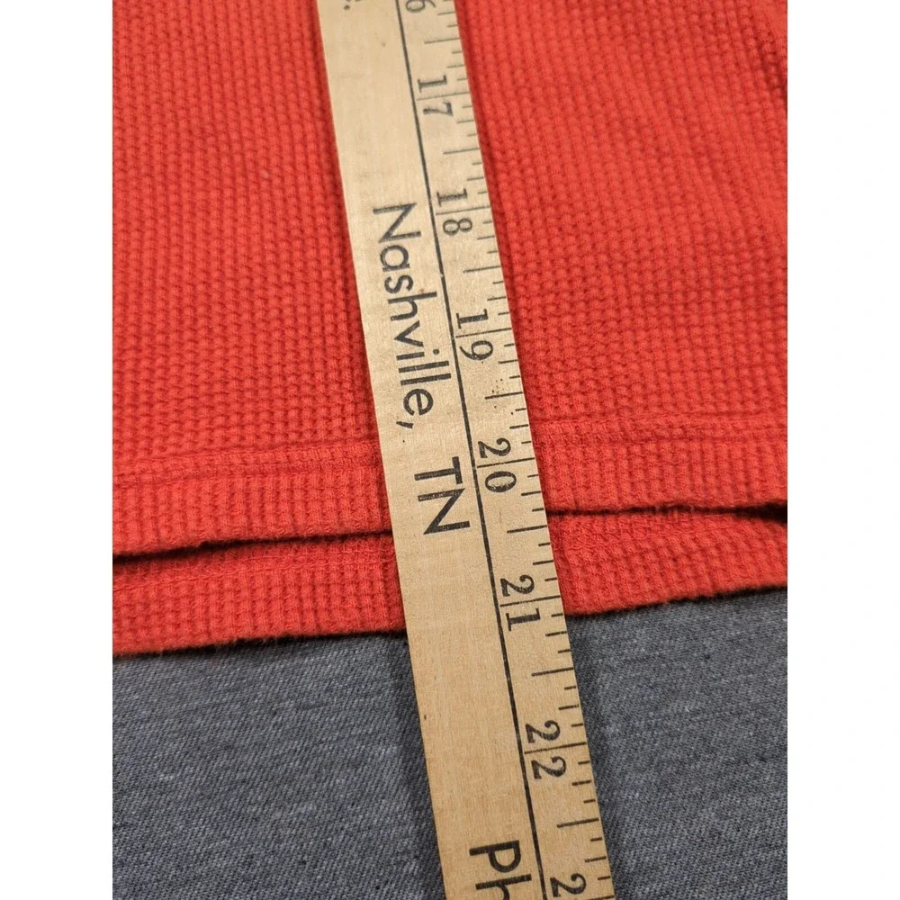 GAP Kids Orange Black All Skills Not Luck Hockey Sweater Long Sleeve Size M (8)‎